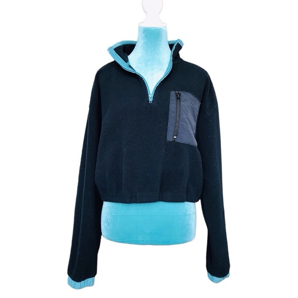 La Hearts Tops - Pre-loved LA Hearts cropped fleece